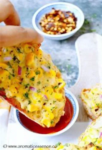 Corn Cheese Toast